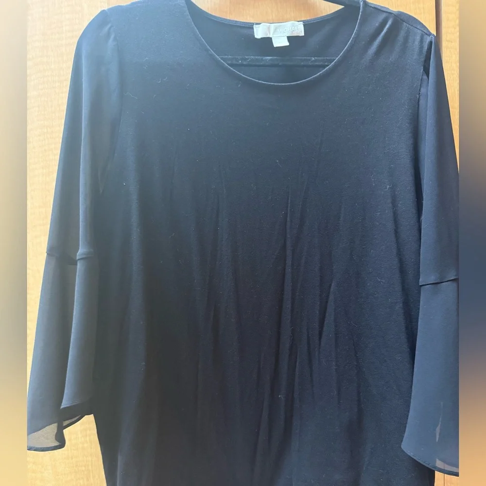 Michael Kors Black Knit Top